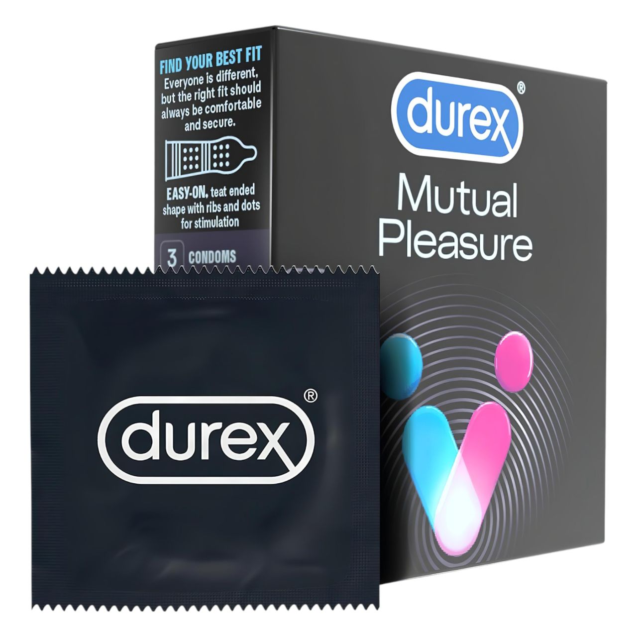 Durex Mutual Pleasure - óvszer (3db)