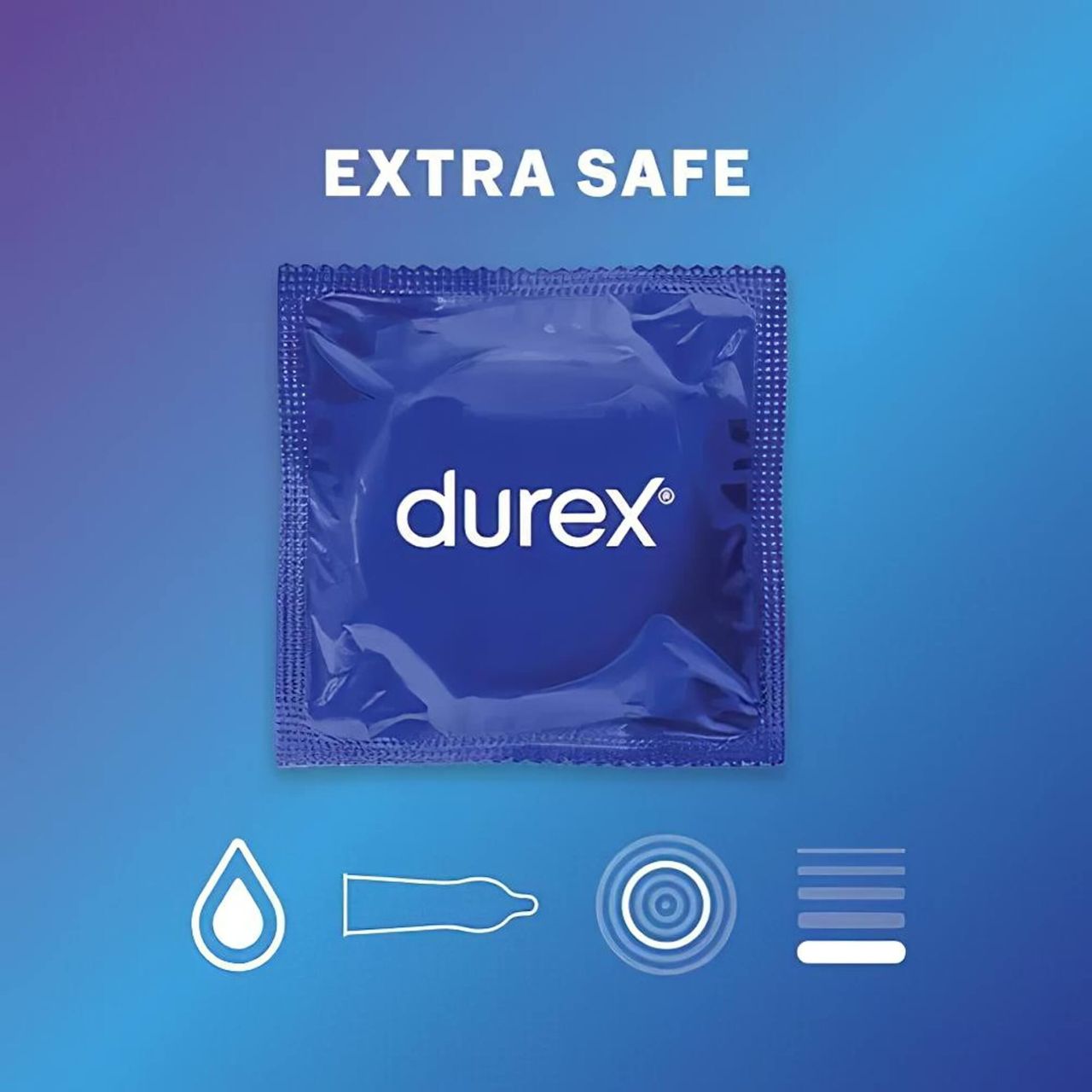 Durex extra safe - biztonságos óvszer (12db)