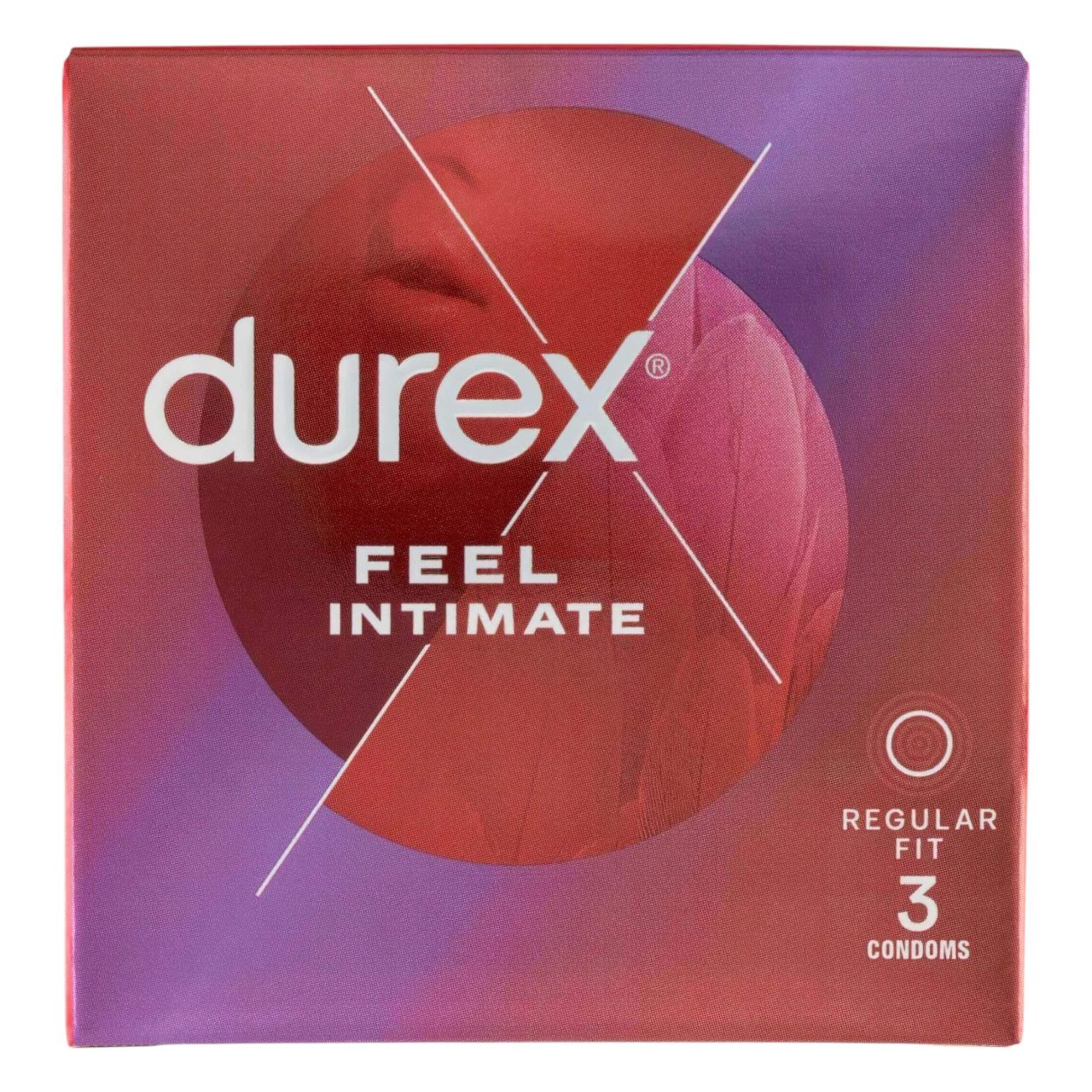 Durex Feel Intimate - vékonyfalú óvszer (3db)