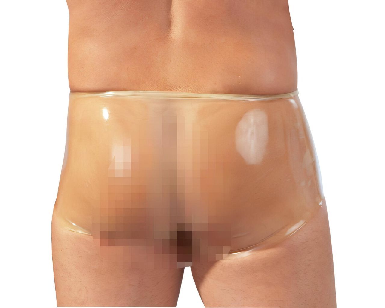 LATEX - boxer péniszköpennyel (natúr)