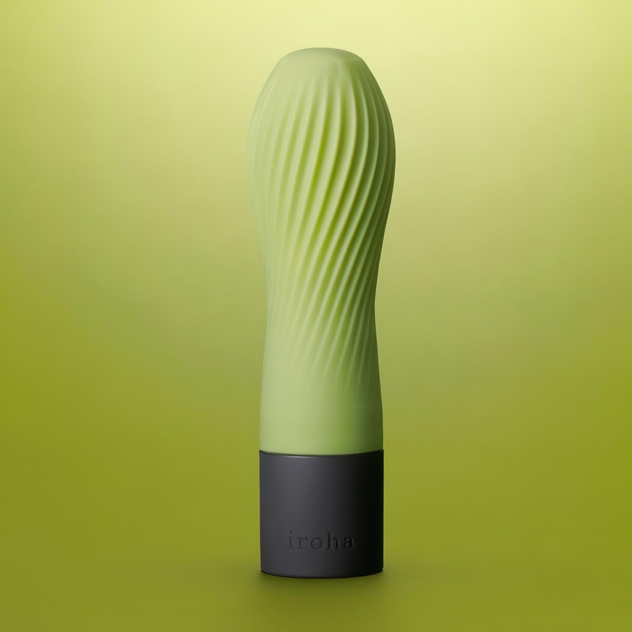 TENGA Iroha Zen - Matcha szuper puha szilikon vibrátor (zöld)