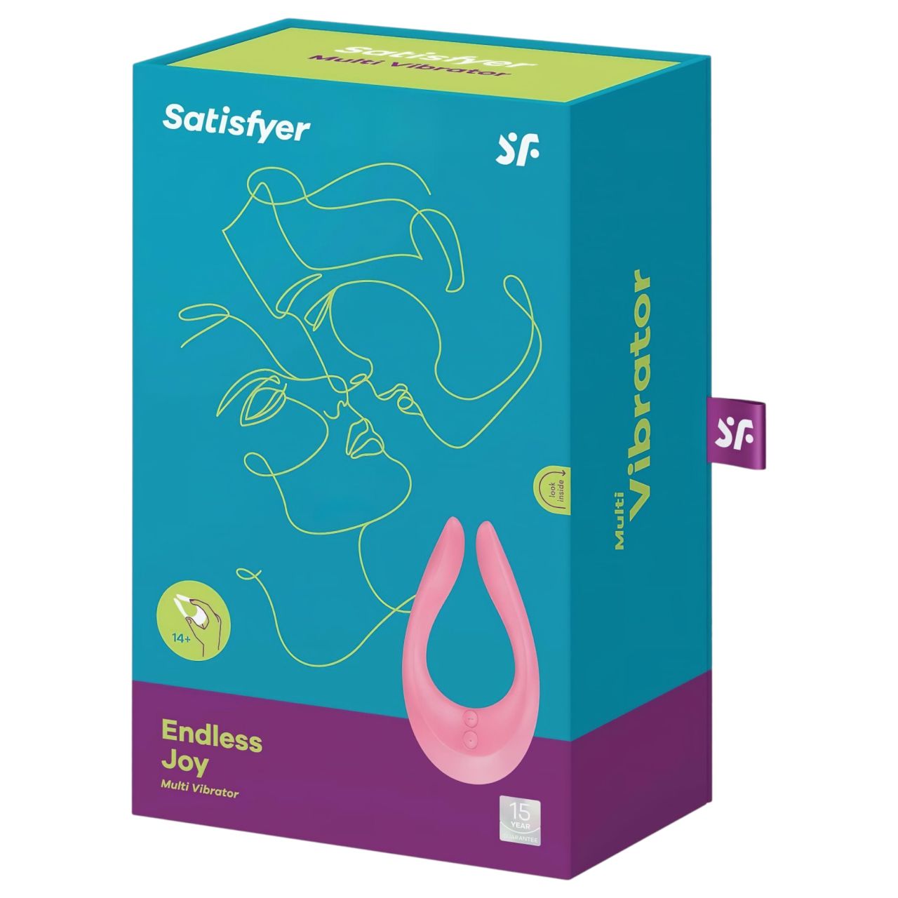 Satisfyer Endless Joy - akkus párvibrátor (pink)