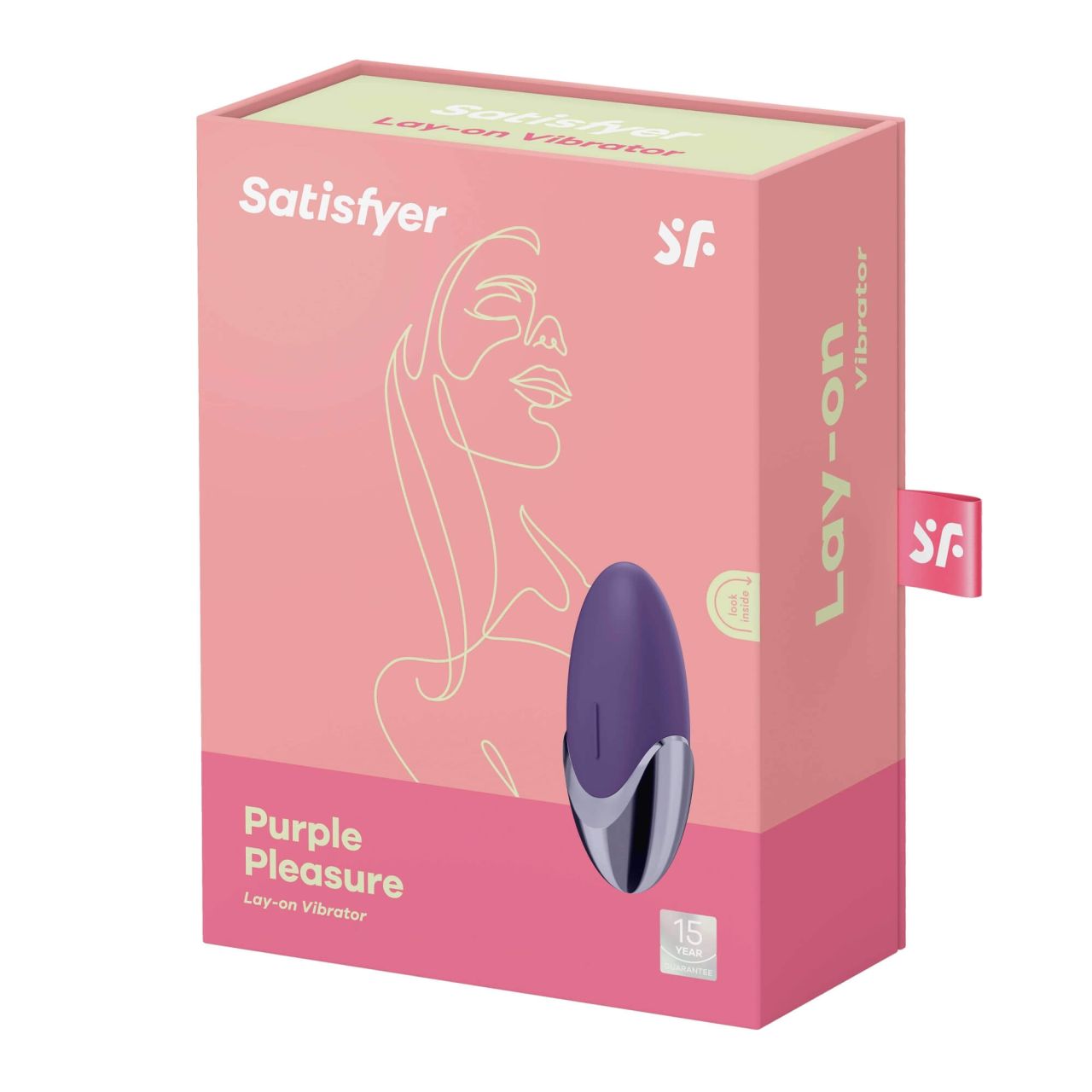 Satisfyer Purple Pleasure - akkus csiklóvibrátor (lila)