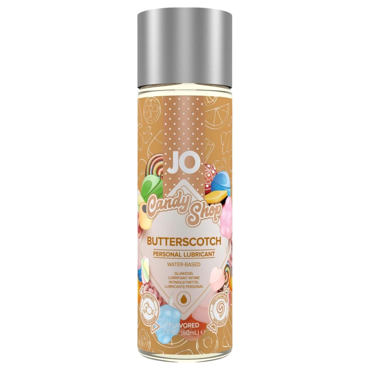 System JO Butterscotch - vízbázisú síkosító - tejkaramella (60ml)