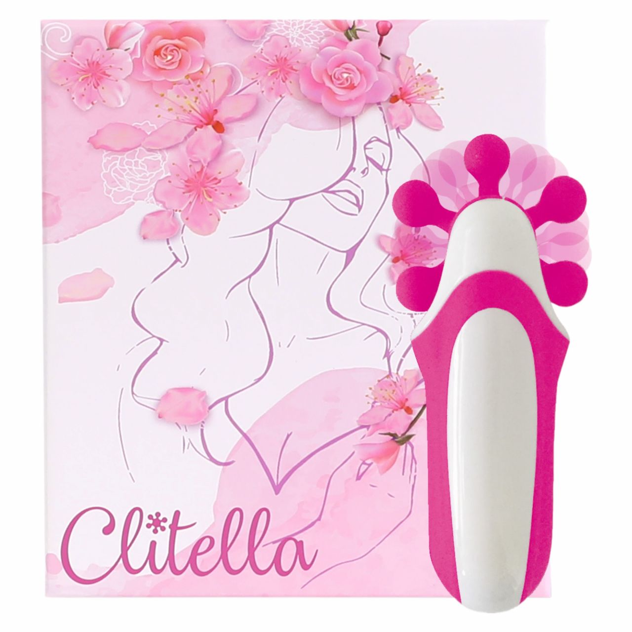 FEELZTOYS Clitella - akkus, forgó, orál vibrátor (pink)