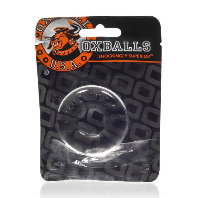 OXBALLS Donut 2 - extra erős péniszgyűrű (áttetsző)