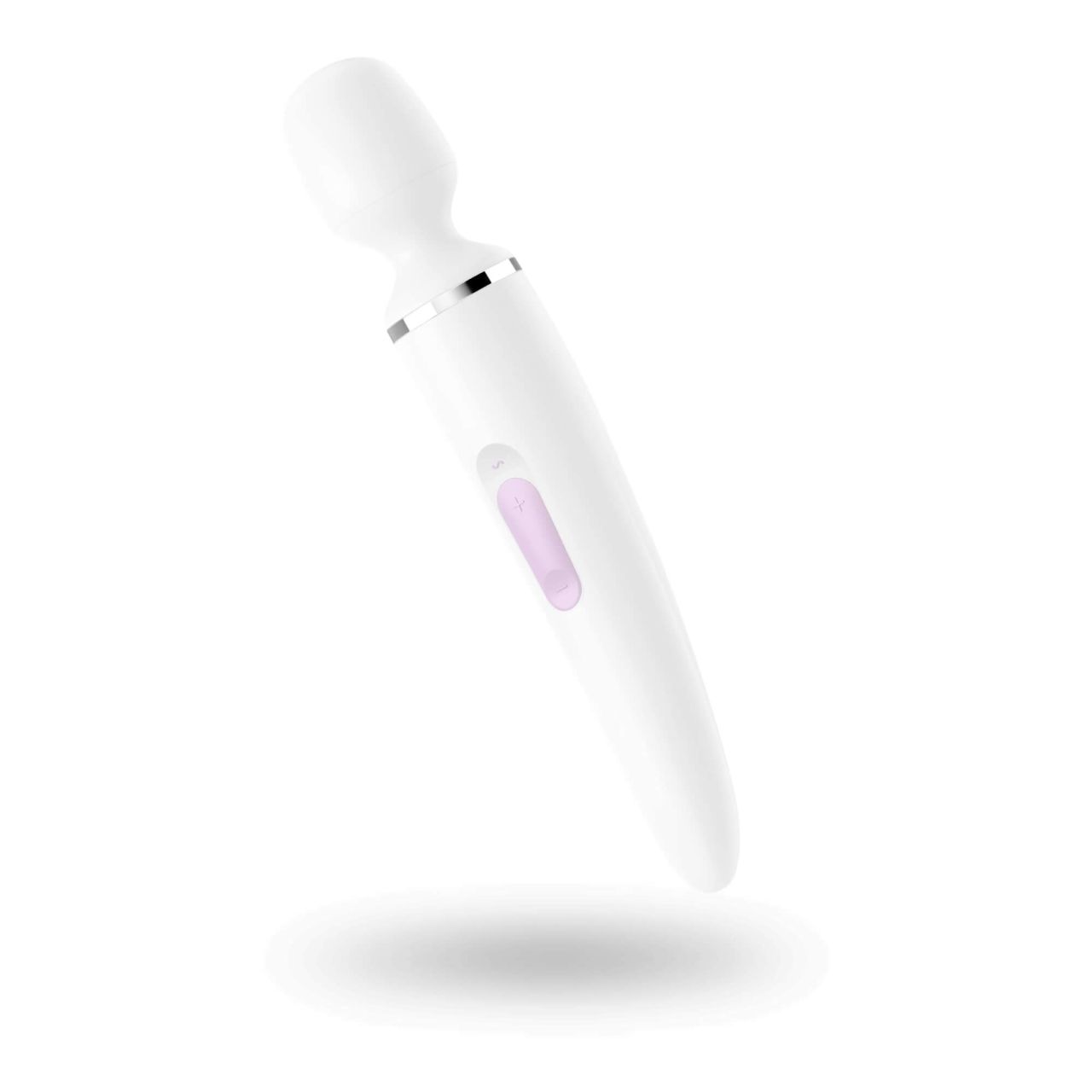 Satisfyer Wand-er Woman - vízálló masszírozó vibrátor (fehér)