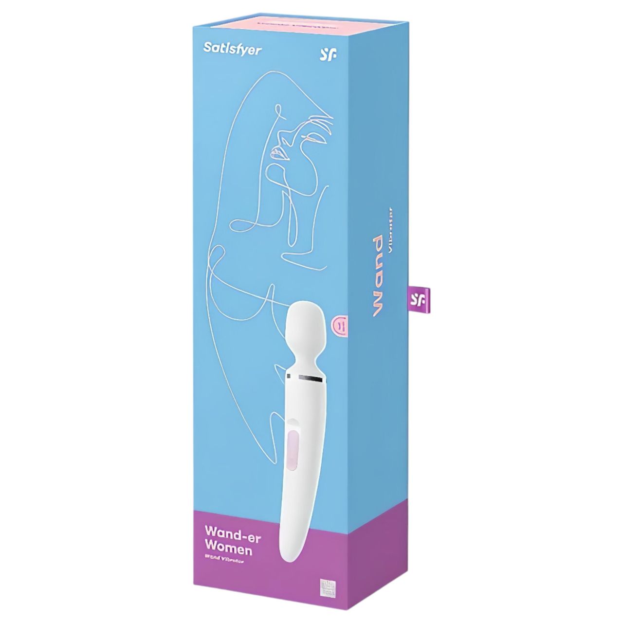 Satisfyer Wand-er Woman - vízálló masszírozó vibrátor (fehér) Satisfyer Wand-er Woman - vízálló masszírozó vibrátor (fehér)