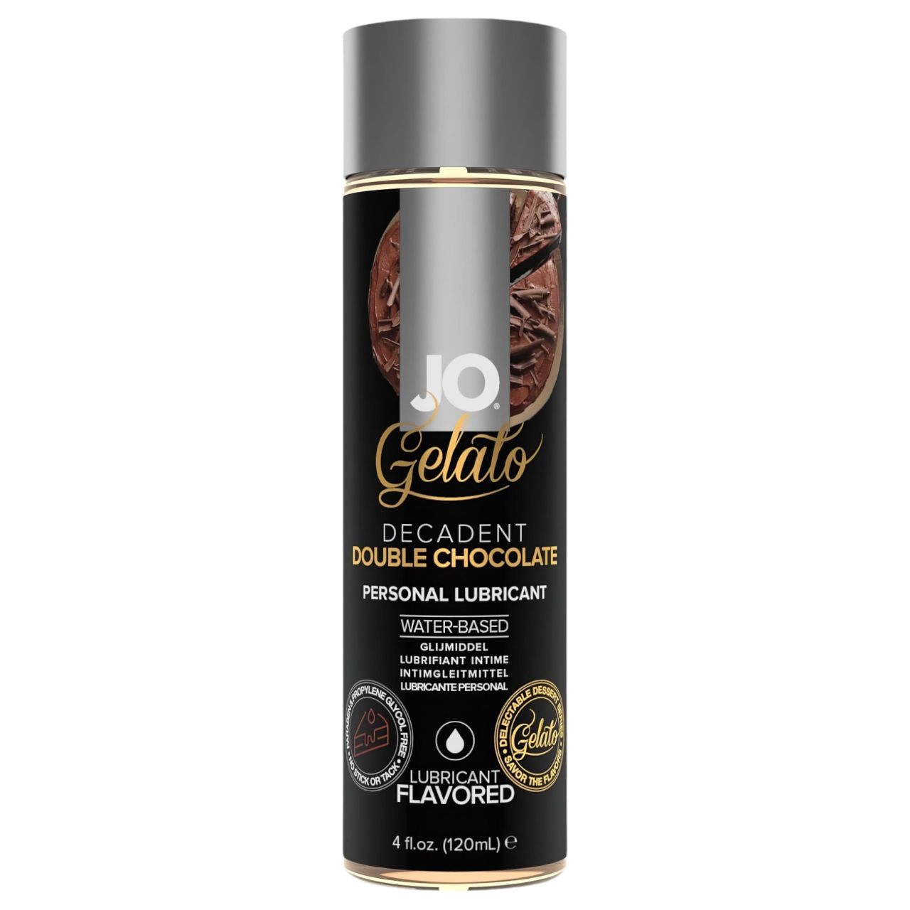 Jo Gelato dupla csoki - ehető, vízbázisú síkosító (120ml)