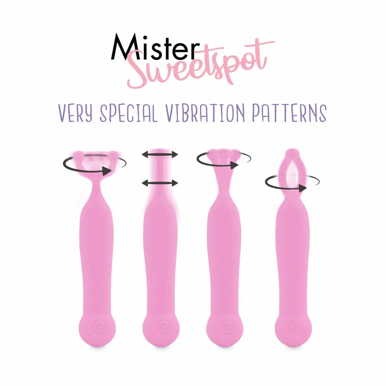 FEELZTOYS Mister Sweetspot - akkus, vízálló csiklóvibrátor (pink)