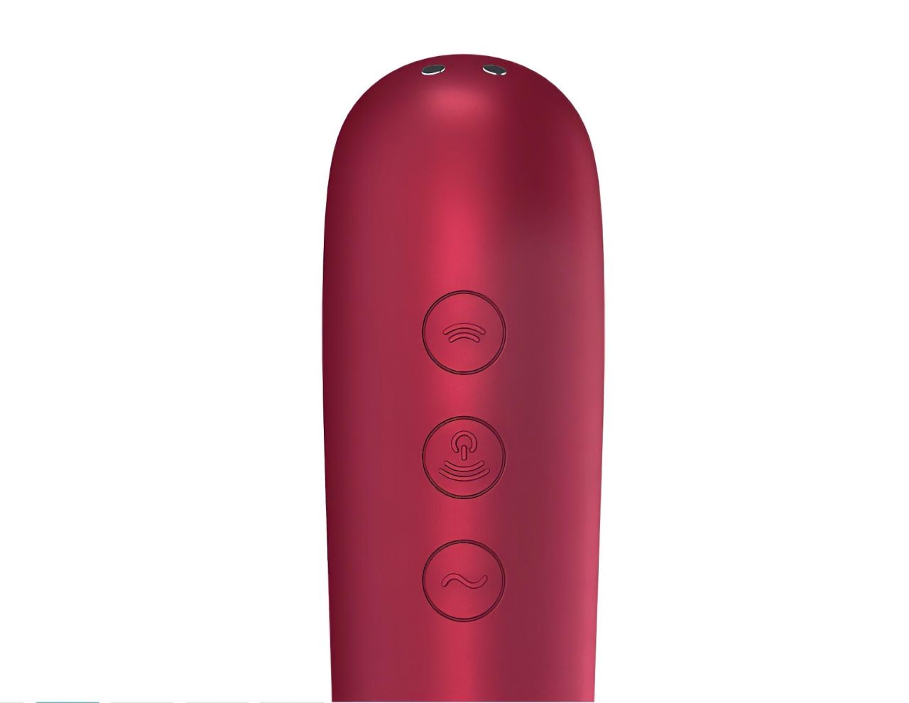 Satisfyer Dual Love - okos hüvelyi és csiklóvibrátor (piros)