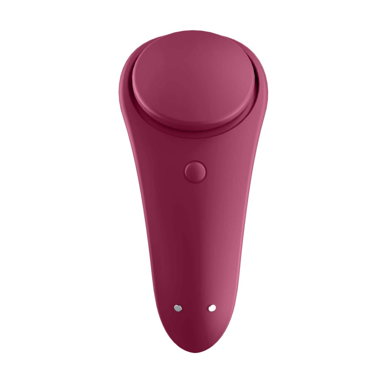 Satisfyer Sexy Secret - okos vízálló bugyivibrátor (bordó)