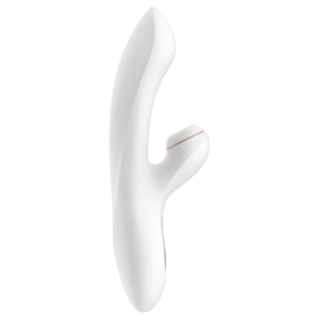 Satisfyer Pro+ G-spot - csiklóizgató és G-pont vibrátor (fehér)