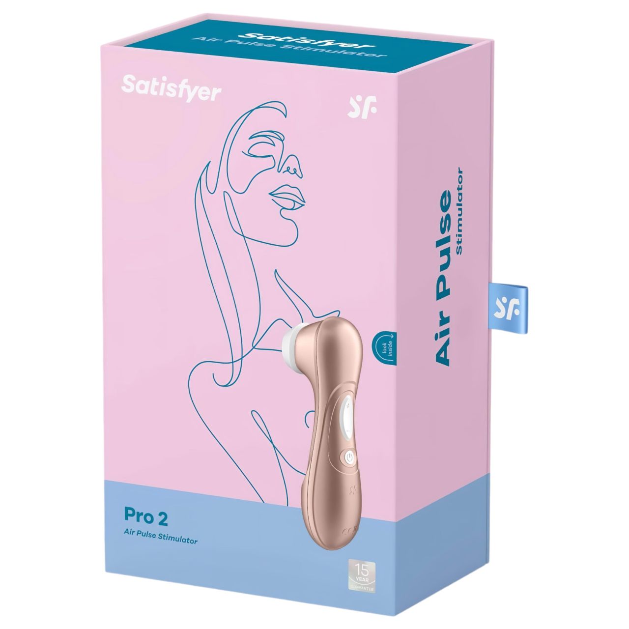 Satisfyer Pro 2 Gen2 - akkus csiklóizgató (barna)