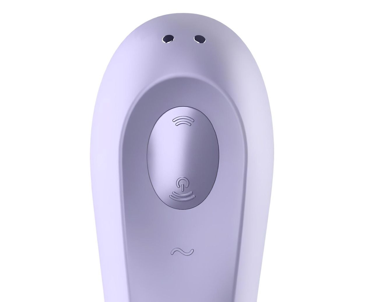 Satisfyer Dual Pleasure - okos léghullámos 2in1 vibrátor (lila)