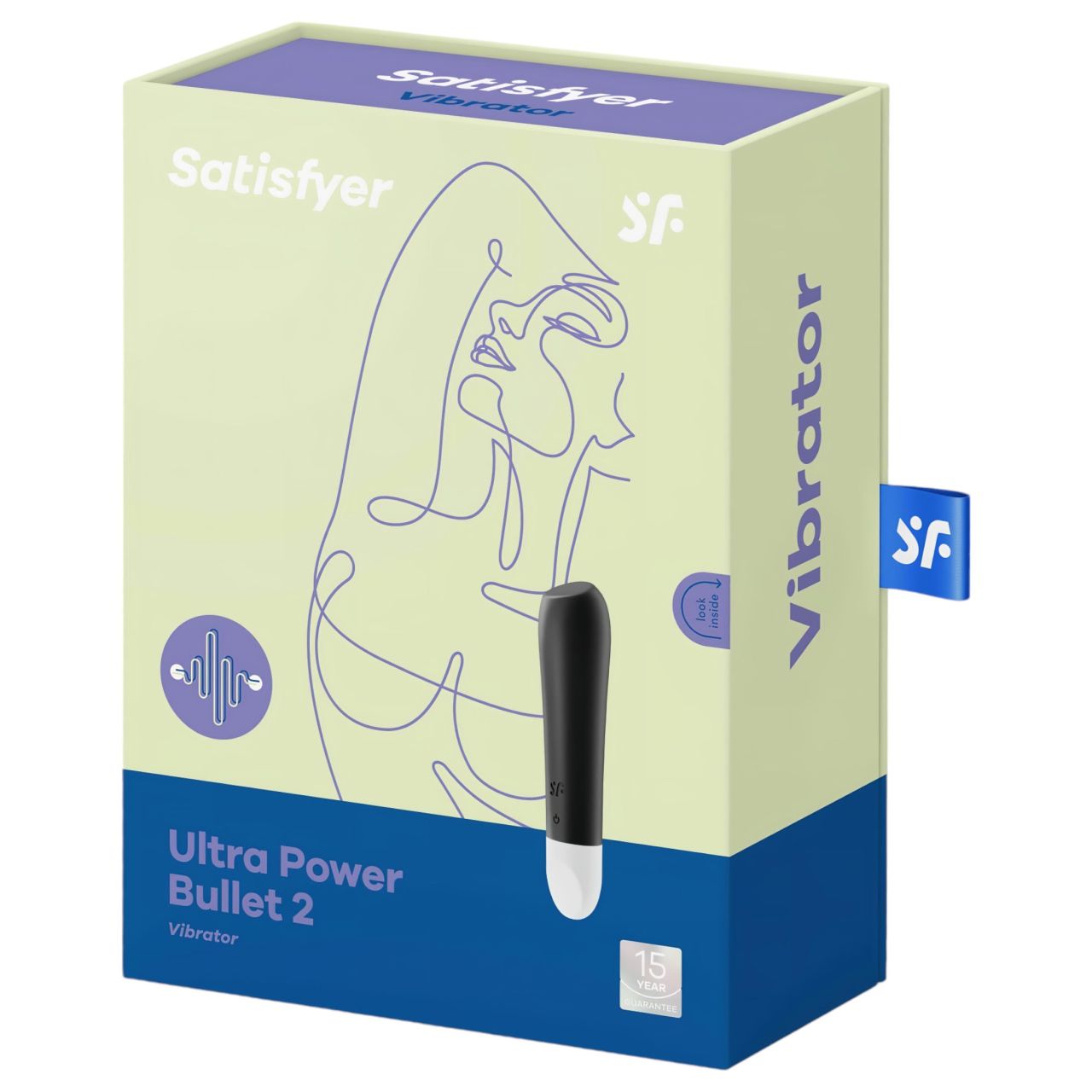 Satisfyer Ultra Power Bullet 2 - vízálló vibrátor (fekete) Satisfyer Ultra Power Bullet 2 - vízálló vibrátor (fekete)