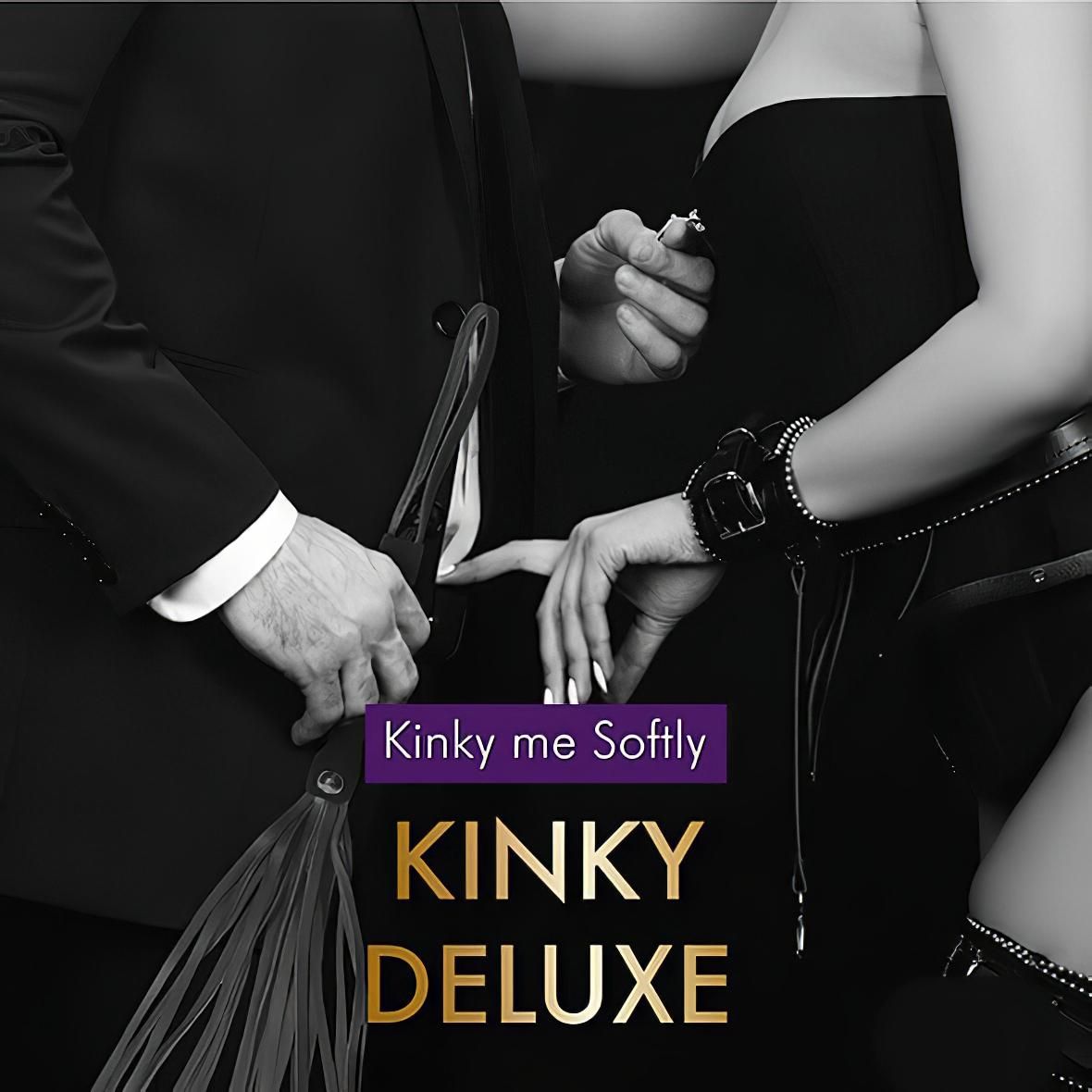 RS Soiree Kinky Me Softly - BDSM kötöző szett - fekete (7 részes)