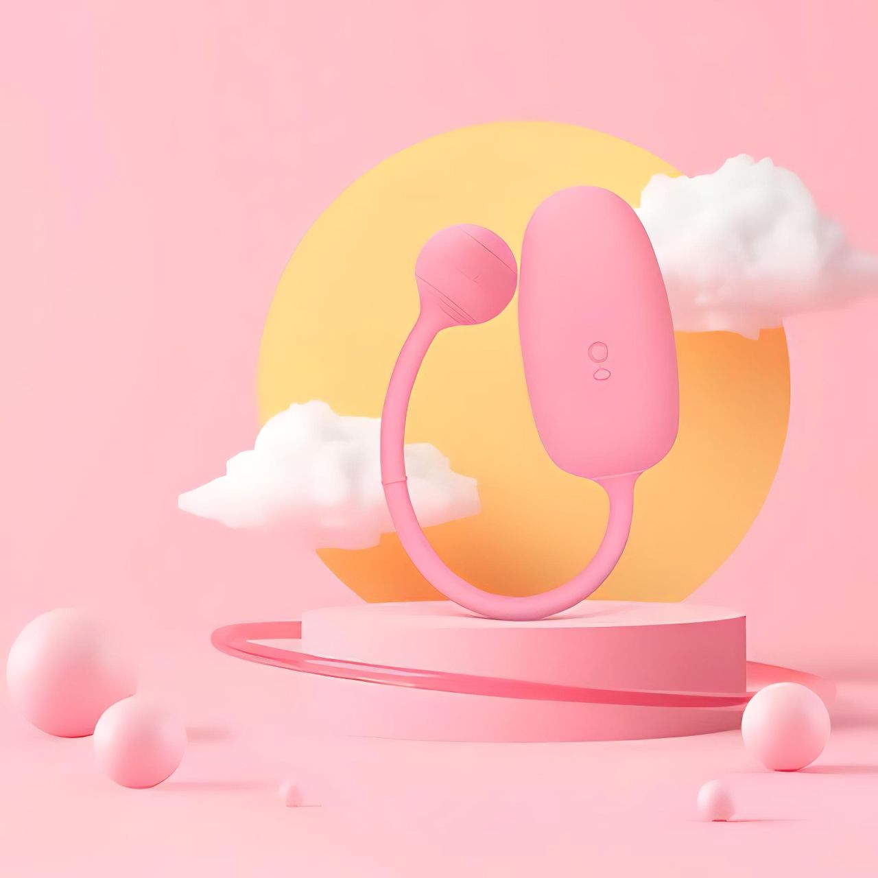 Magic Motion Kegel Coach - okos, akkus vibrációs gésagolyó (pink)