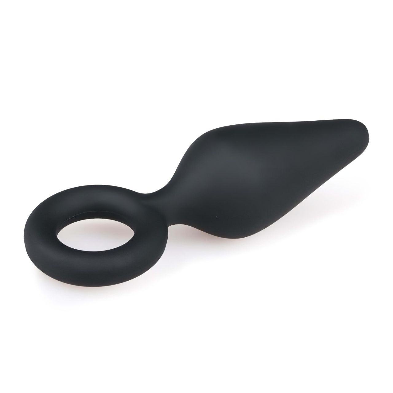 Easytoys Pointy Plug S - anál dildó (fekete) - kicsi