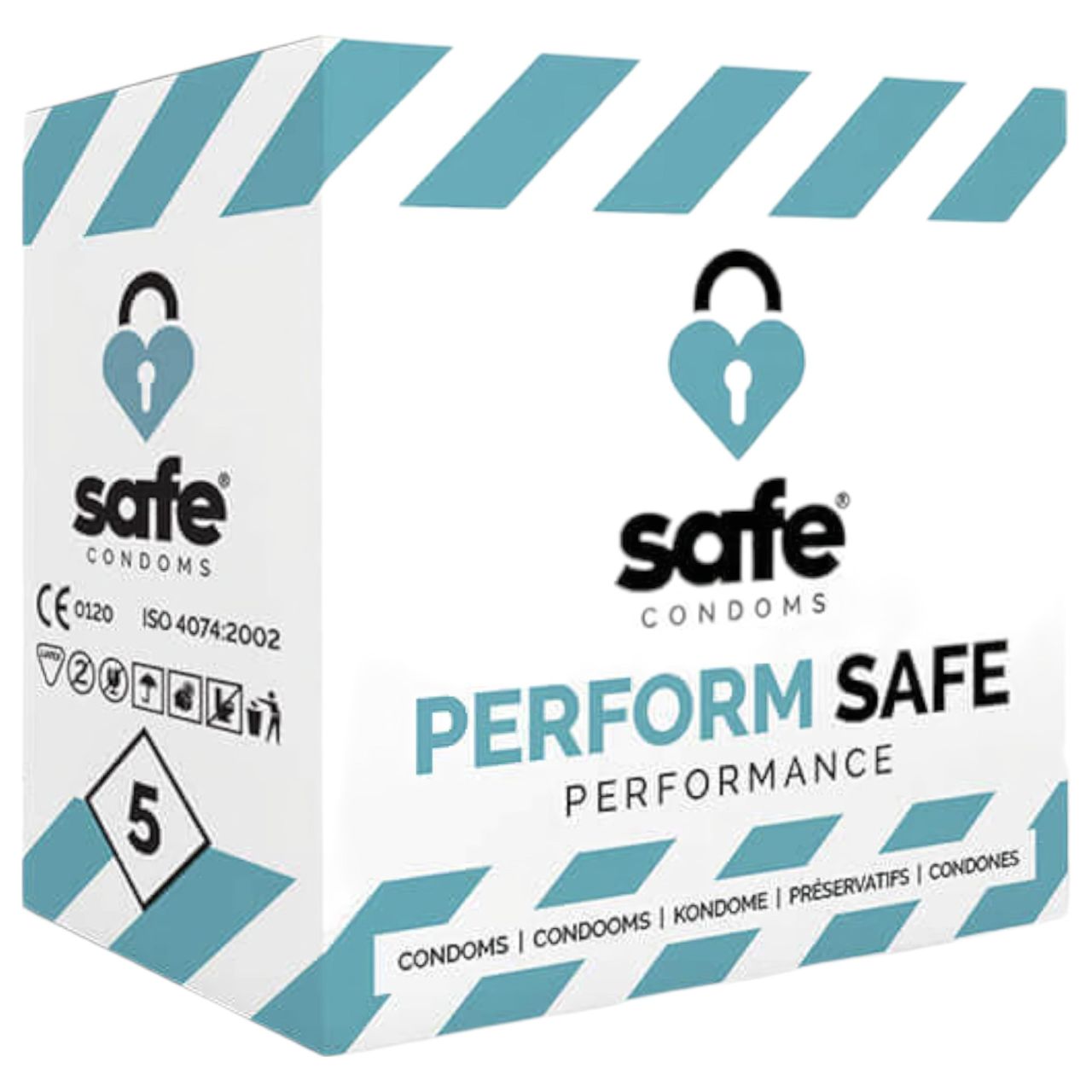 SAFE Perform Safe - nagy óvszer (5db)