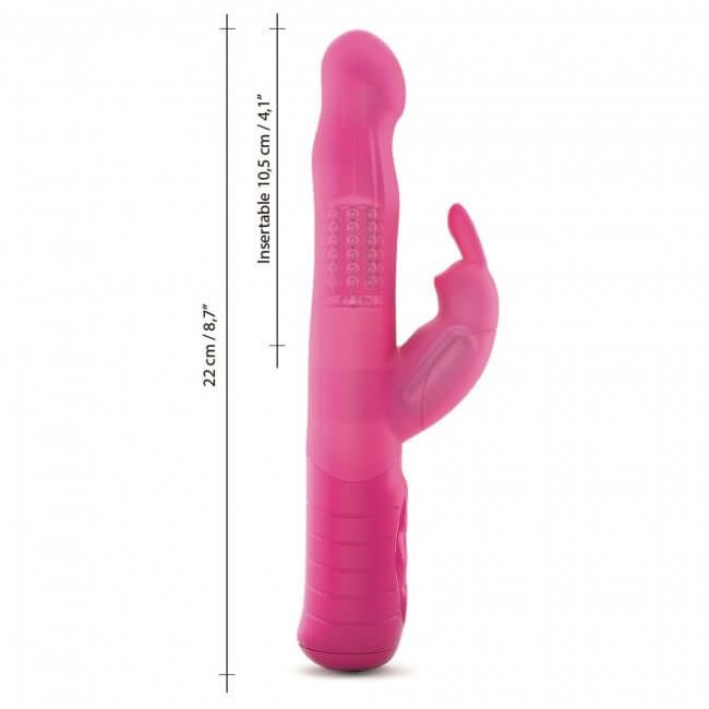 Dorcel Baby Rabbit 2.0 - akkus, csiklókaros vibrátor (pink)