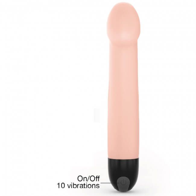 Dorcel Real Vibration M 2.0 - akkus vibrátor (natúr)