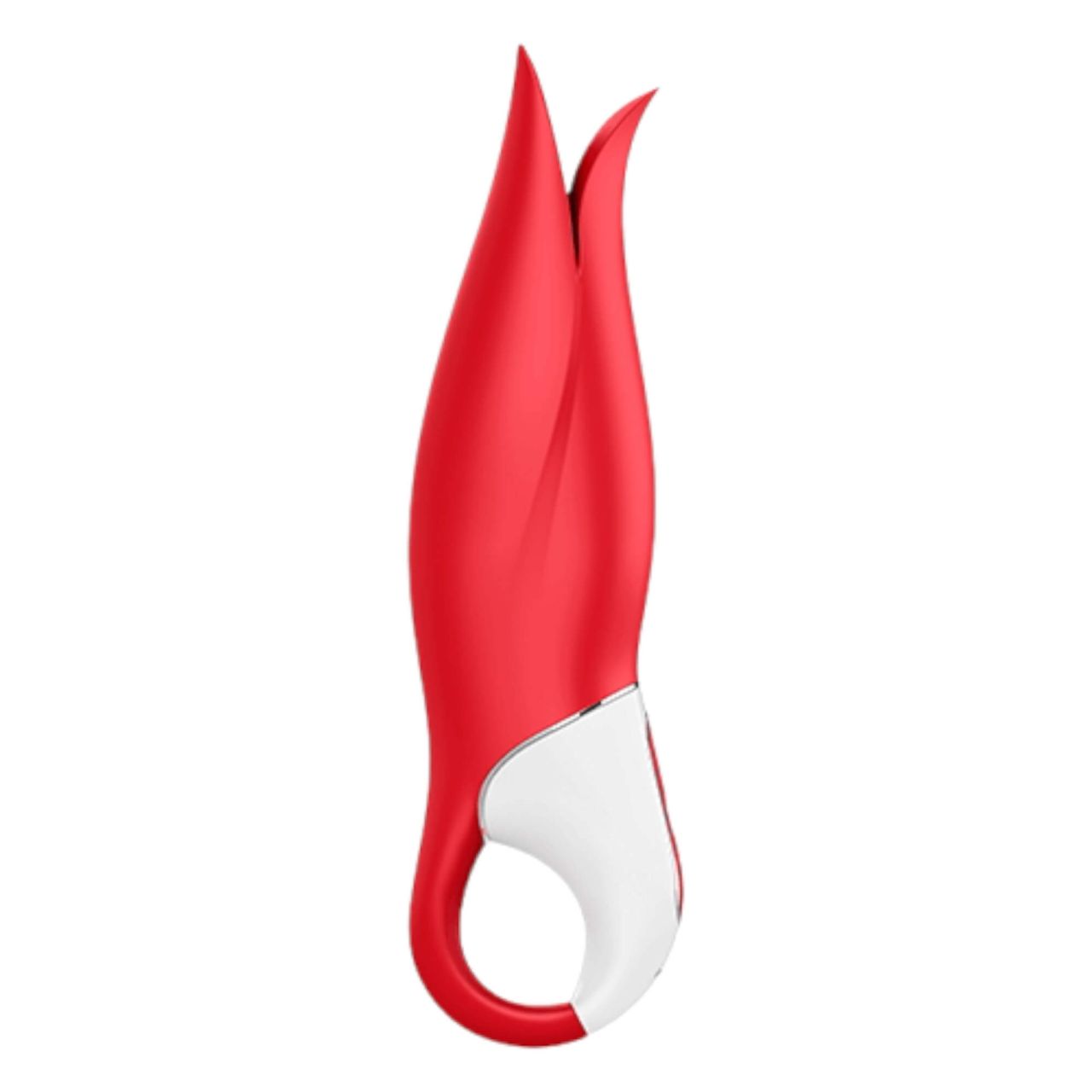 Satisfyer Power Flower - akkus, vízálló vibrátor (piros)