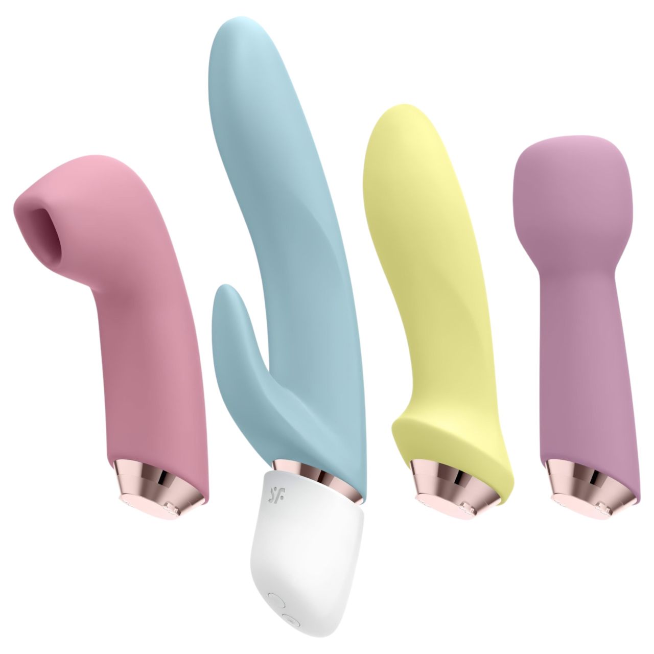 Satisfyer Marvelous Four - akkus vibrátor készlet (4 részes)