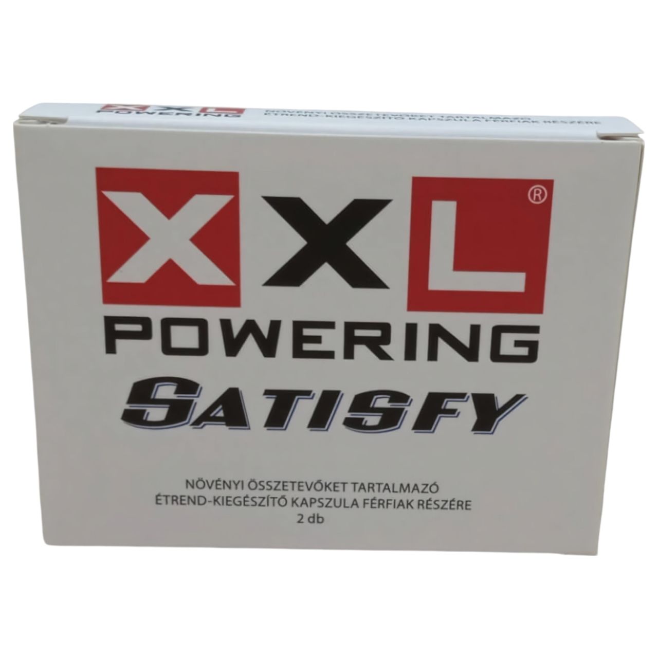 XXL powering Satisfy - erős, étrend-kiegészítő férfiaknak (2db)