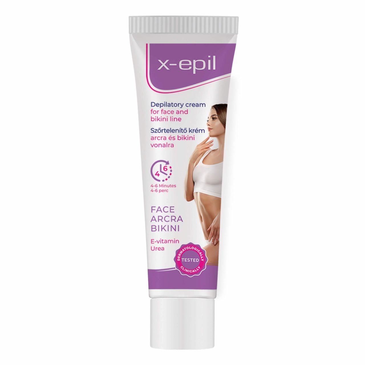 X-Epil - szőrtelenítő krém arcra/bikini vonalra (40ml)