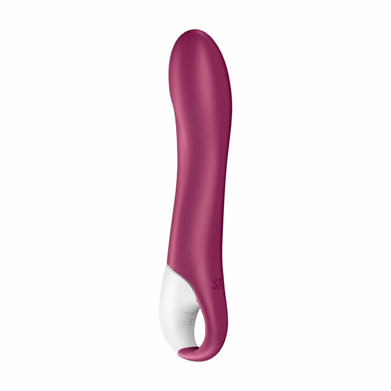 Satisfyer Big Heat - akkus, melegítő G-pont vibrátor (piros)