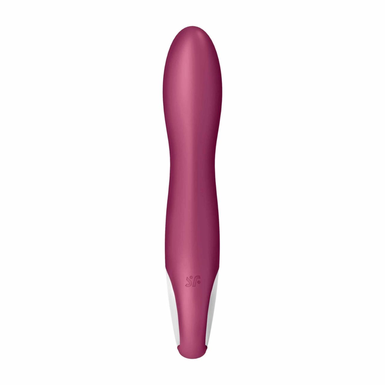 Satisfyer Big Heat - akkus, melegítő G-pont vibrátor (piros)