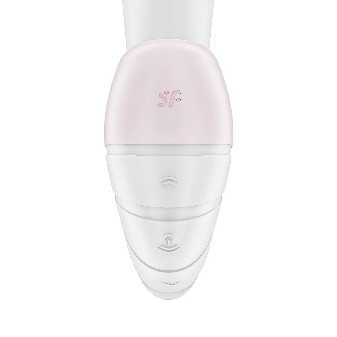 Satisfyer Supernova - akkus, léghullámos 2in1 vibrátor (fehér)