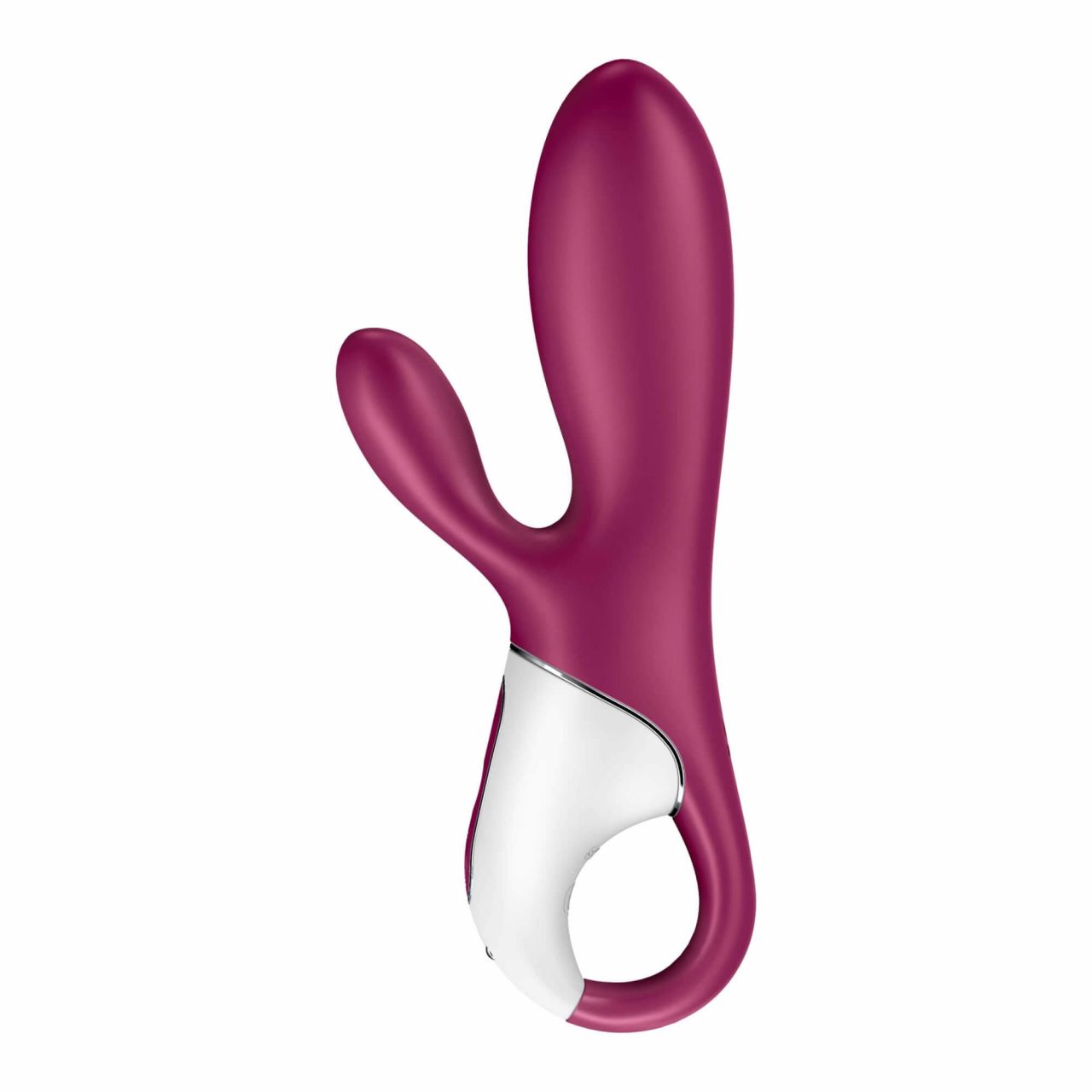 Satisfyer Hot Bunny - okos csiklókaros melegítő vibrátor (piros)