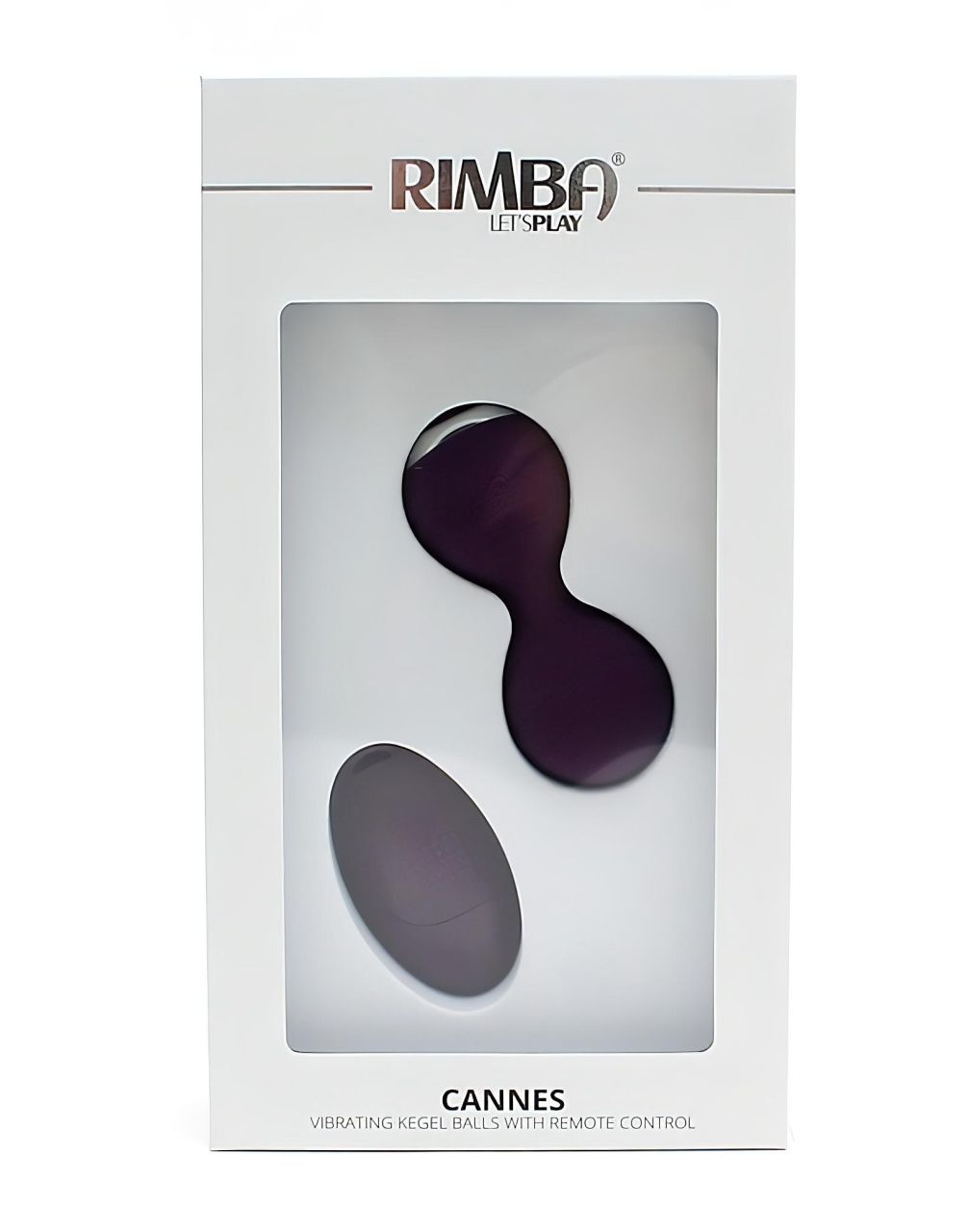 Rimba Cannes - akkus, rádiós vibrációs tojás (lila) Rimba Cannes - akkus, rádiós vibrációs tojás (lila)