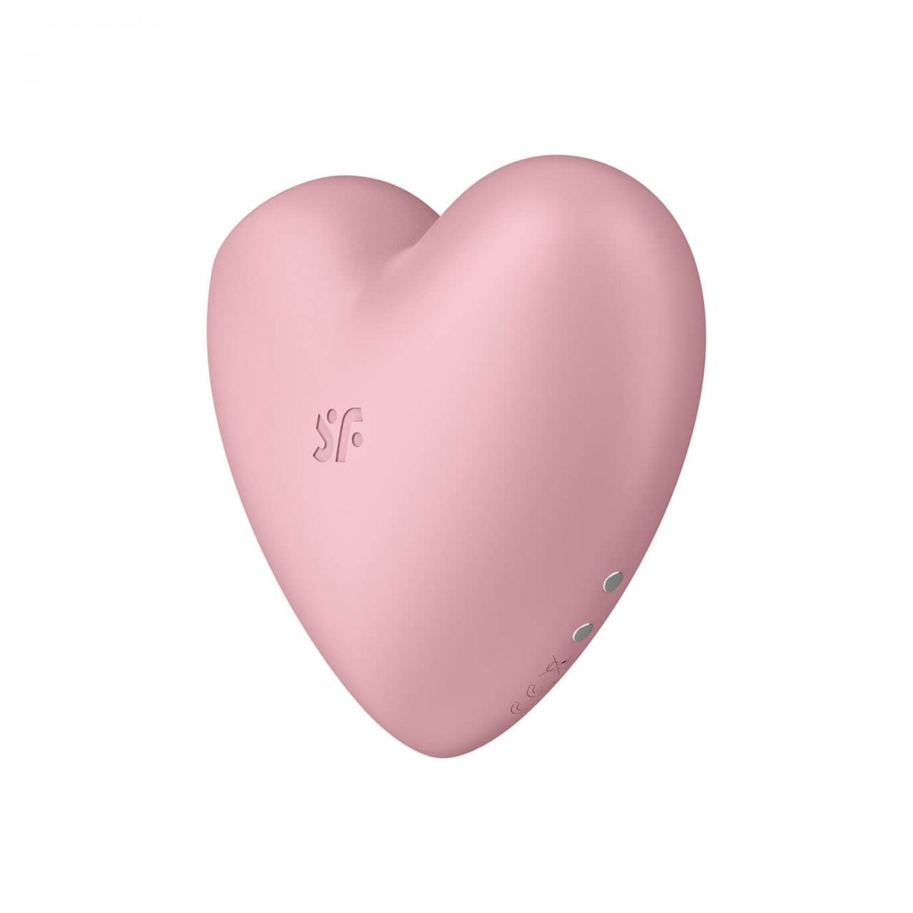 Satisfyer Cutie Heart - akkus léghullámos csiklóvibrátor (pink)