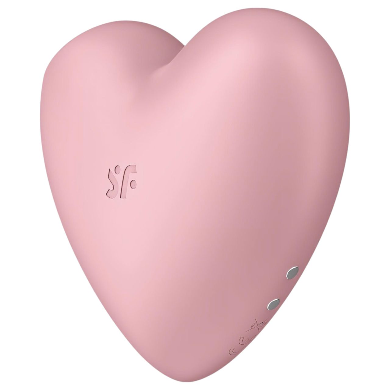 Satisfyer Cutie Heart - akkus léghullámos csiklóvibrátor (pink)