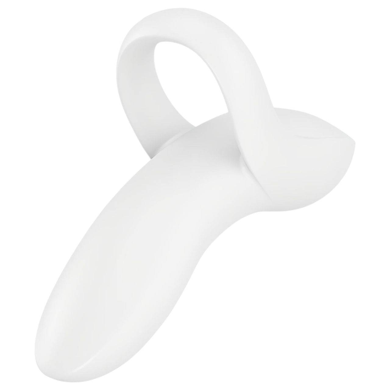 Satisfyer Bold Lover - akkus, vízálló ujj vibrátor (fehér)