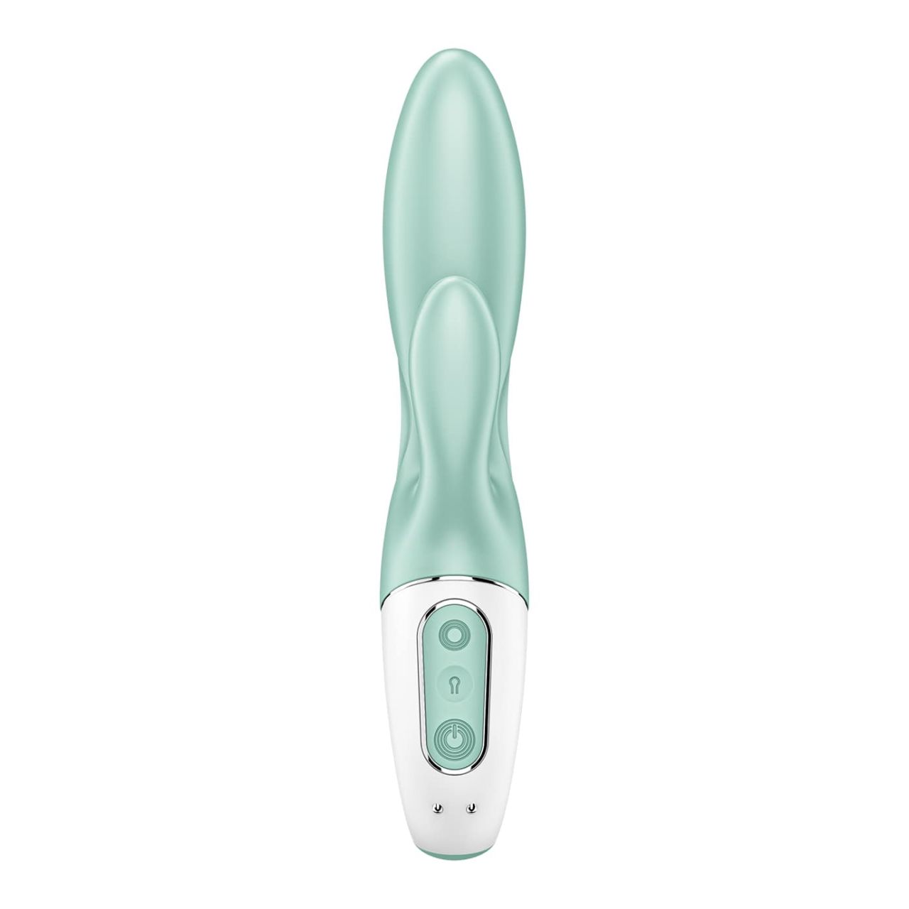 Satisfyer Air Pump Bunny 5 - okos pumpálható vibrátor (menta)