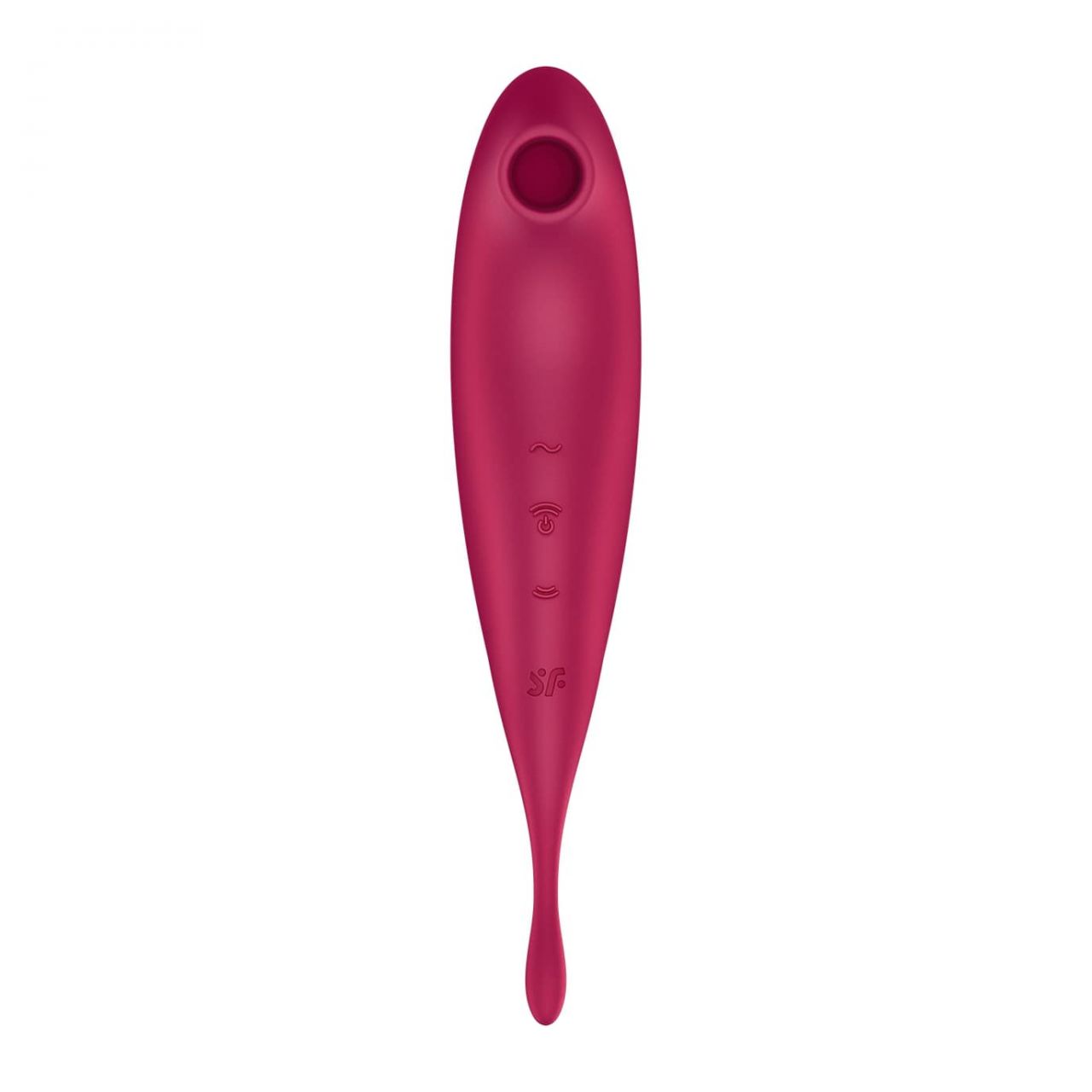 Satisfyer Twirling Pro - okos 2in1 csiklóvibrátor (piros)