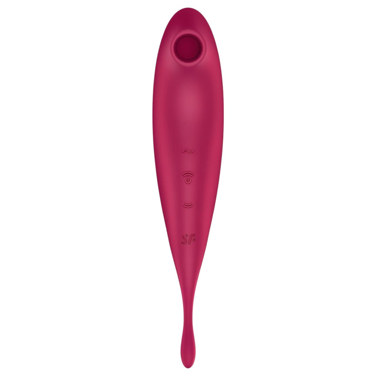 Satisfyer Twirling Pro - okos 2in1 csiklóvibrátor (piros)