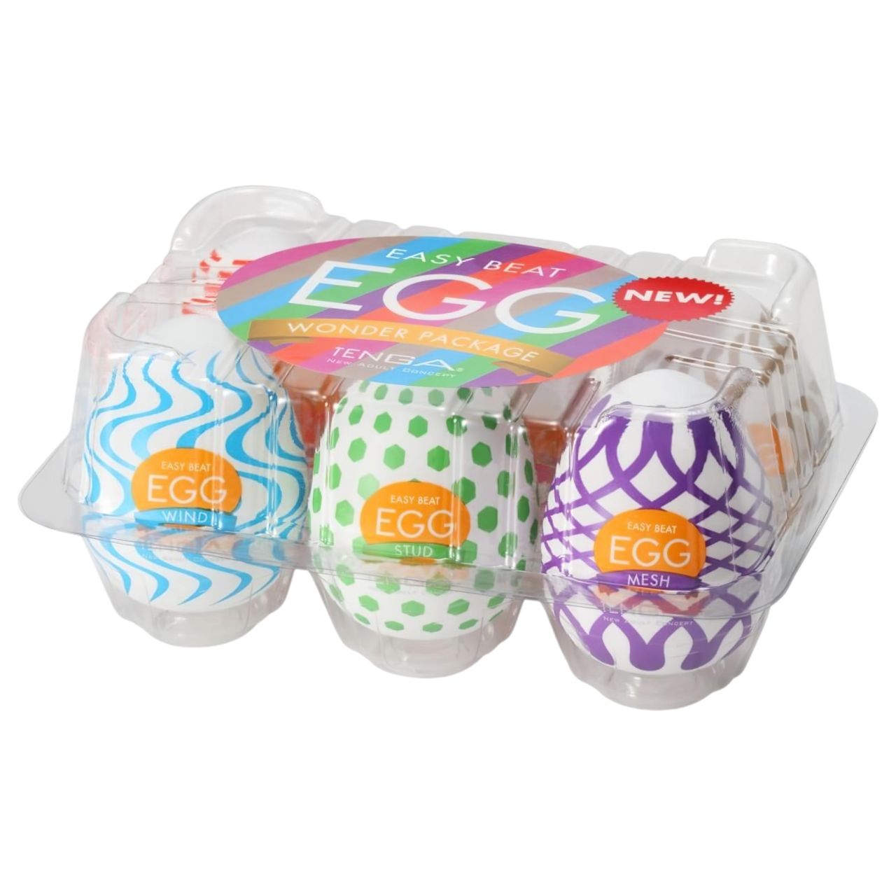 TENGA Egg Wonder - maszturbációs tojás (6db)