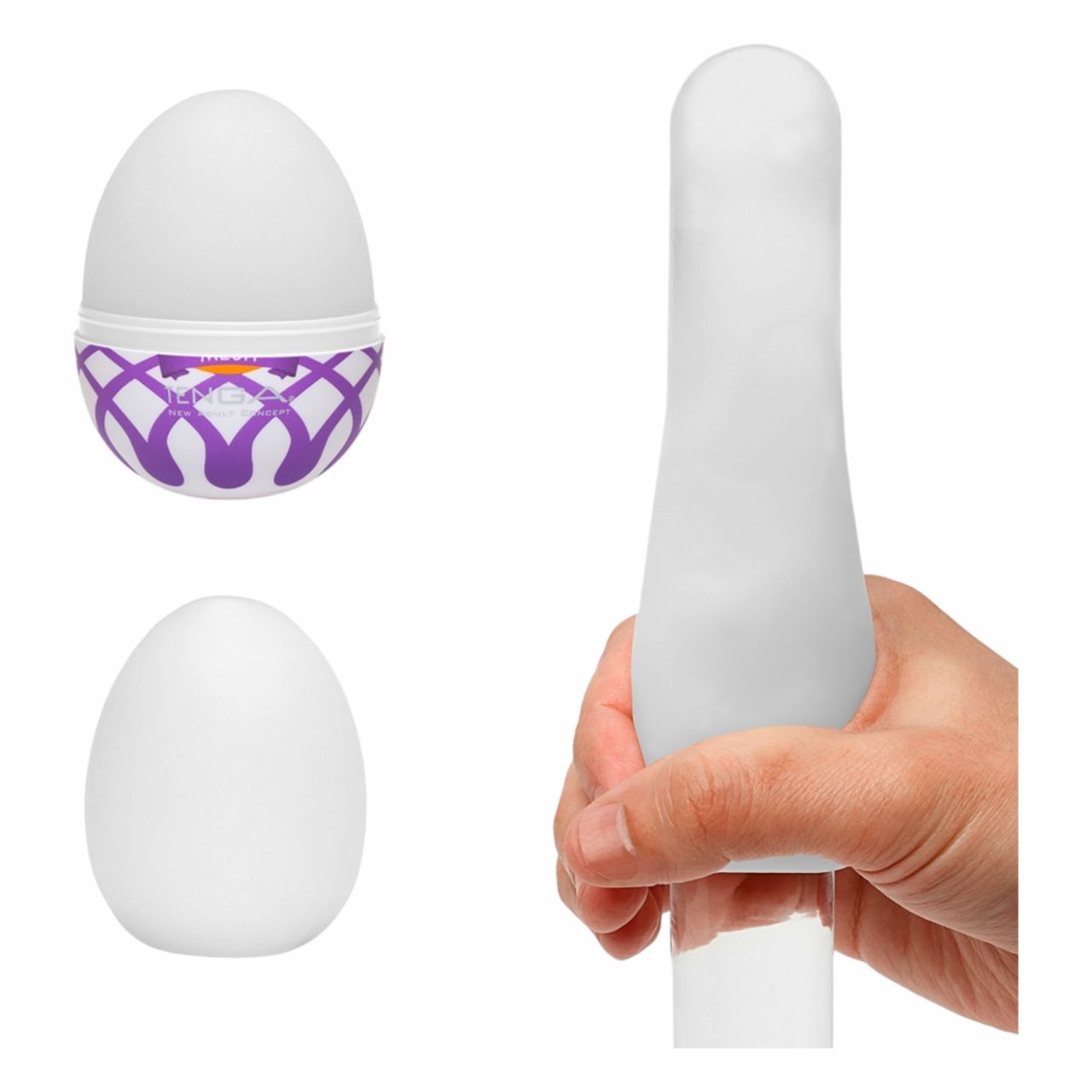 TENGA Egg Mesh - maszturbációs tojás (6db)