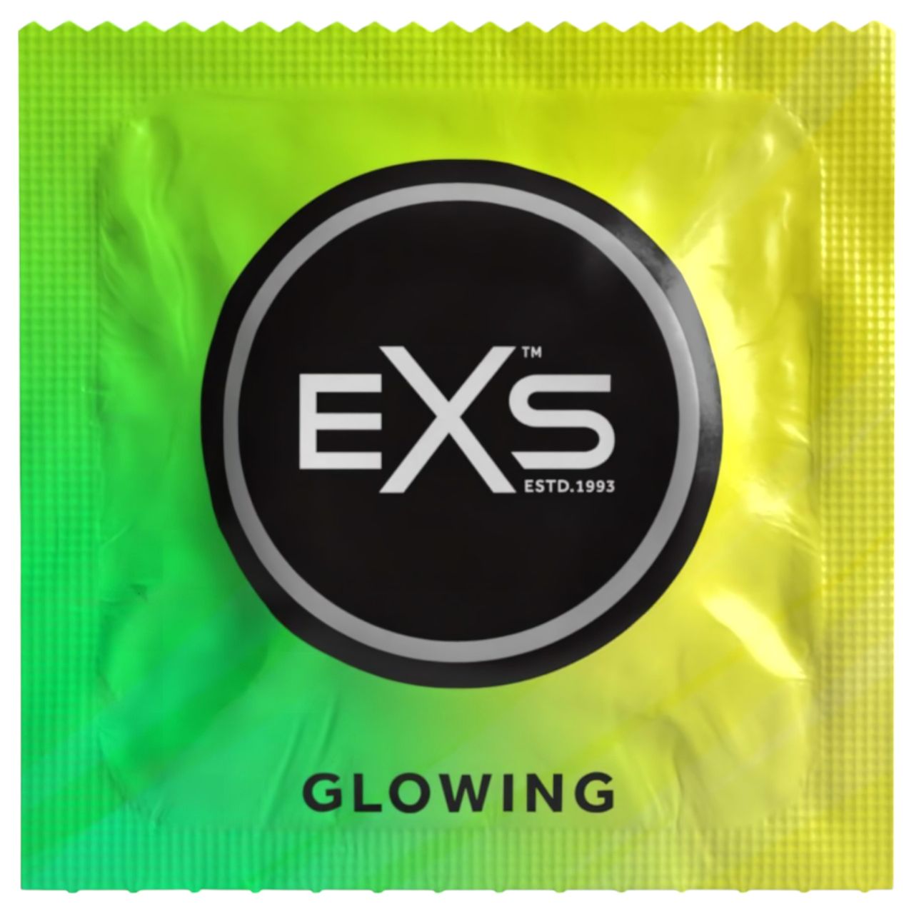 EXS Glow - világító óvszer (3 db)