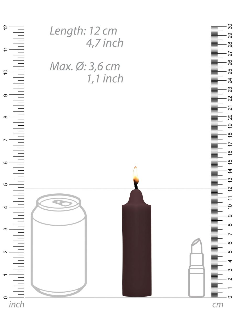 Ouch Chocolate - paraffin testgyertya csokoládé illattal (100g)