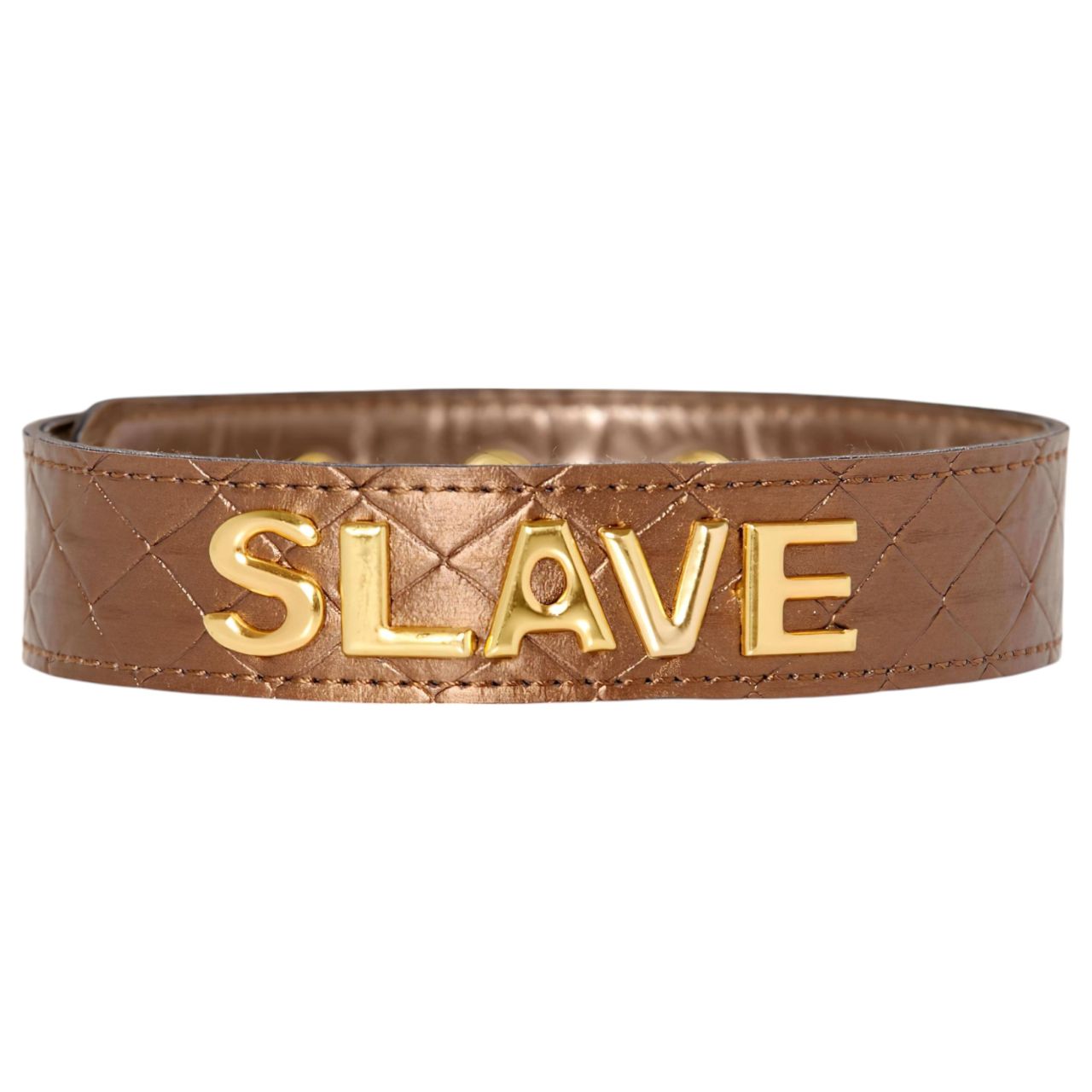 / X-Play Slave - rabszolga nyakörv (bronz) / X-Play Slave - rabszolga nyakörv (bronz)
