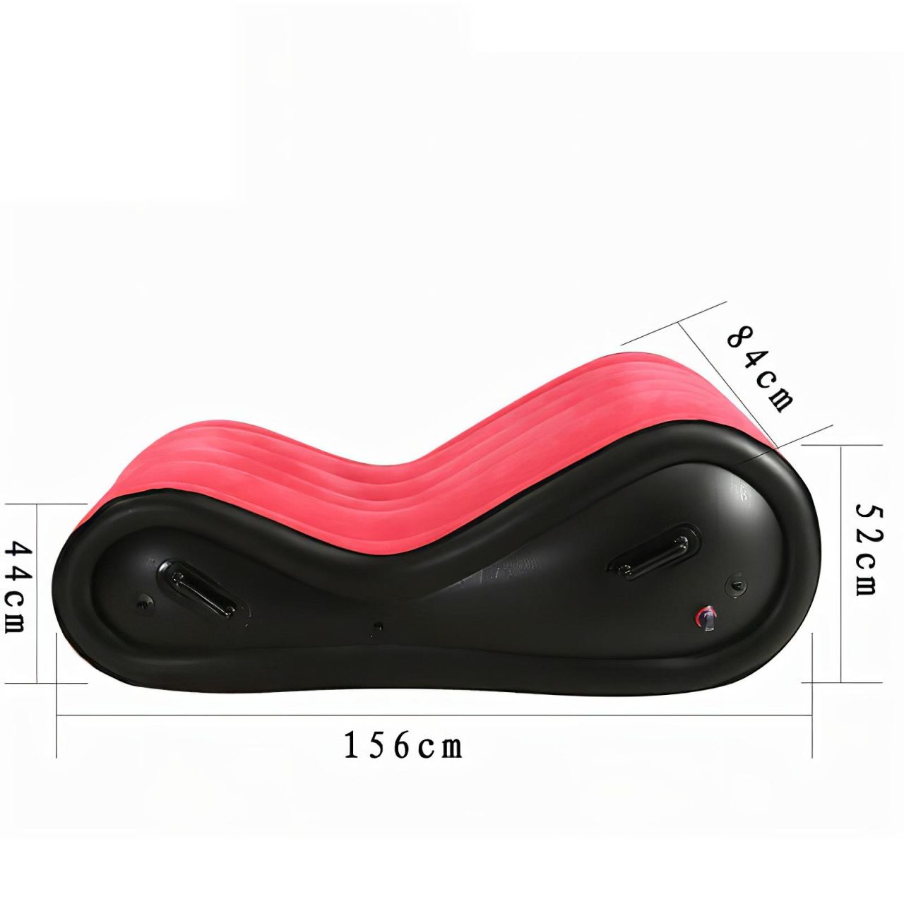 Magic Pillow - Felfújható BDSM bútor - bilinccsel - nagy (piros) Magic Pillow - Felfújható BDSM bútor - bilinccsel - nagy (piros)