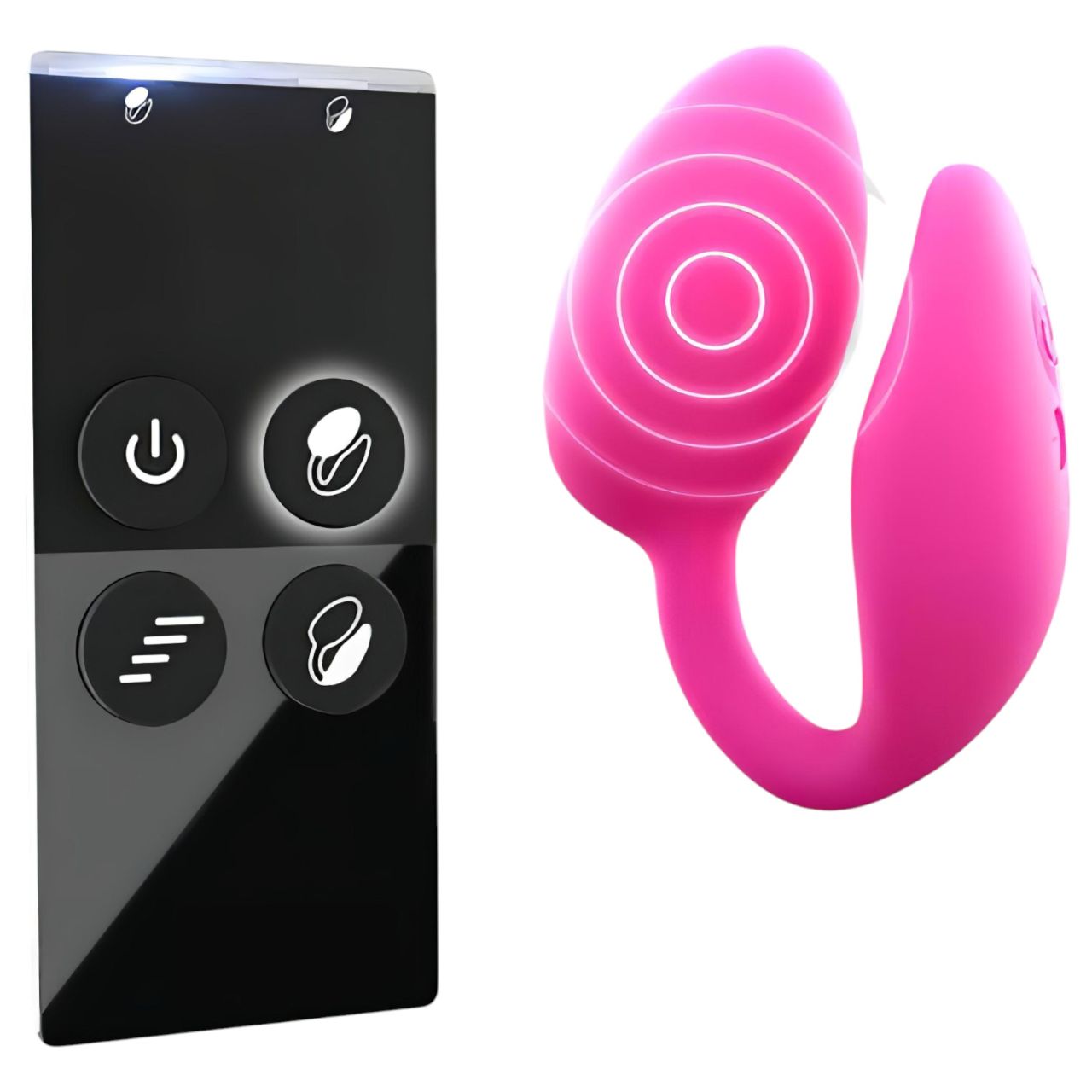 Love to Love Wonderlove - 2in1 csikló vibrátor (pink)