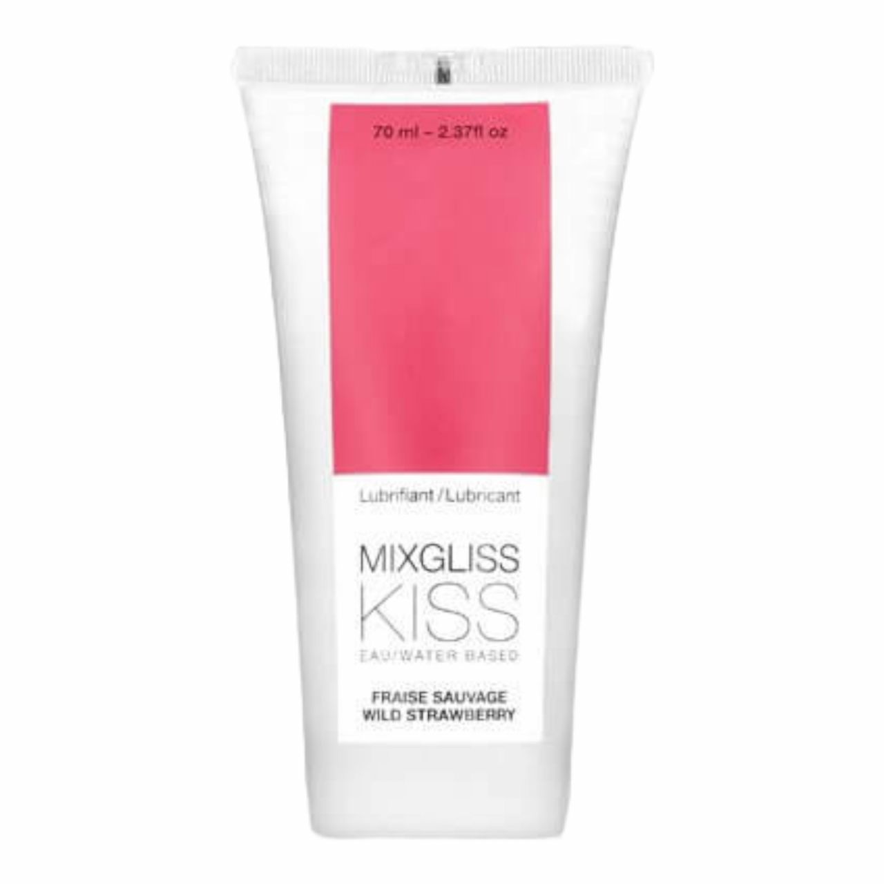 Mixgliss Kiss Wild - vízbázisú síkosító - eper (70ml)