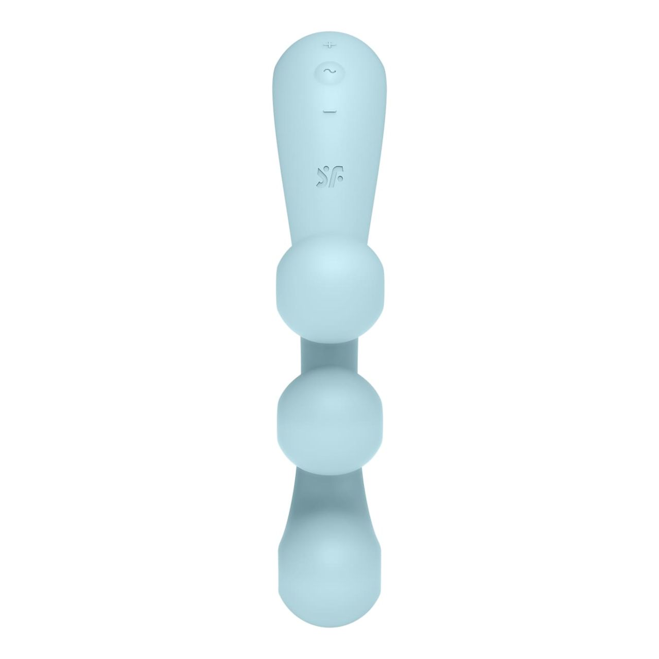 Satisfyer Tri Ball 2 - akkus, multifunkciós vibrátor (menta)